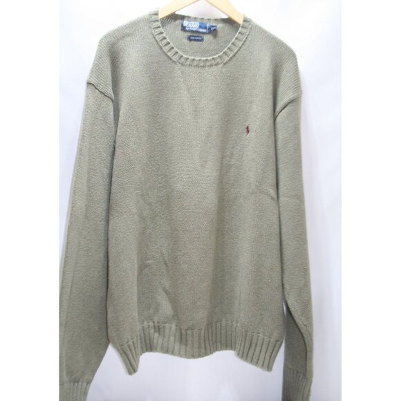 Polo Ralph Lauren Other - Polo Ralph Lauren Mens XXL Sage Green Cotton Sweater Ivy League Preppy Style